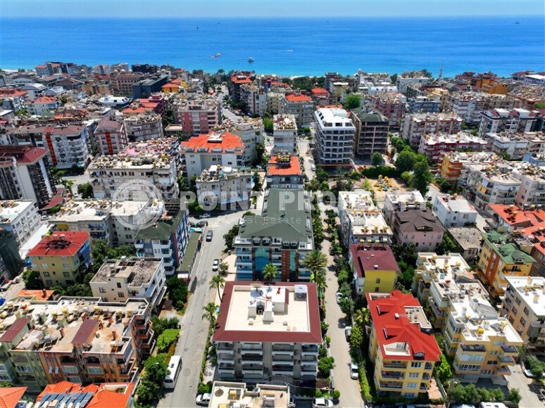 Двухуровневая квартира возле пляжа Клеопатры в доме с бассейном-id-9488-фото-25