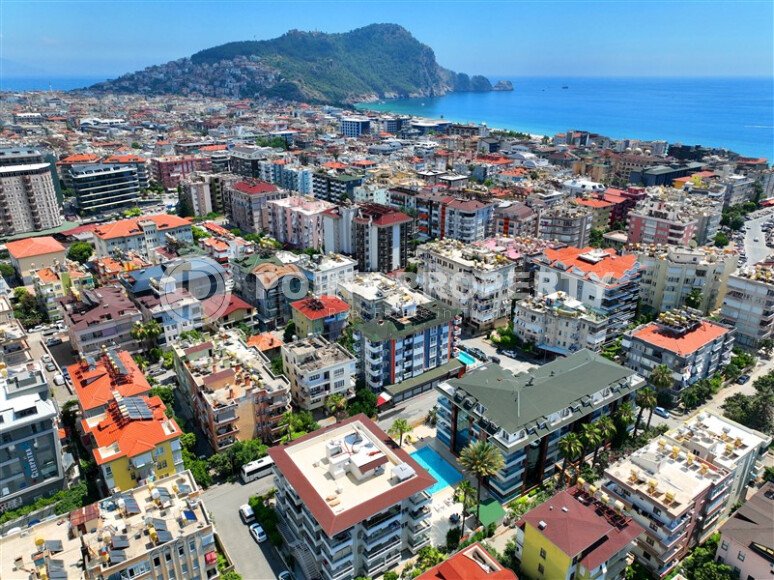 Двухуровневая квартира возле пляжа Клеопатры в доме с бассейном-id-9488-фото-26