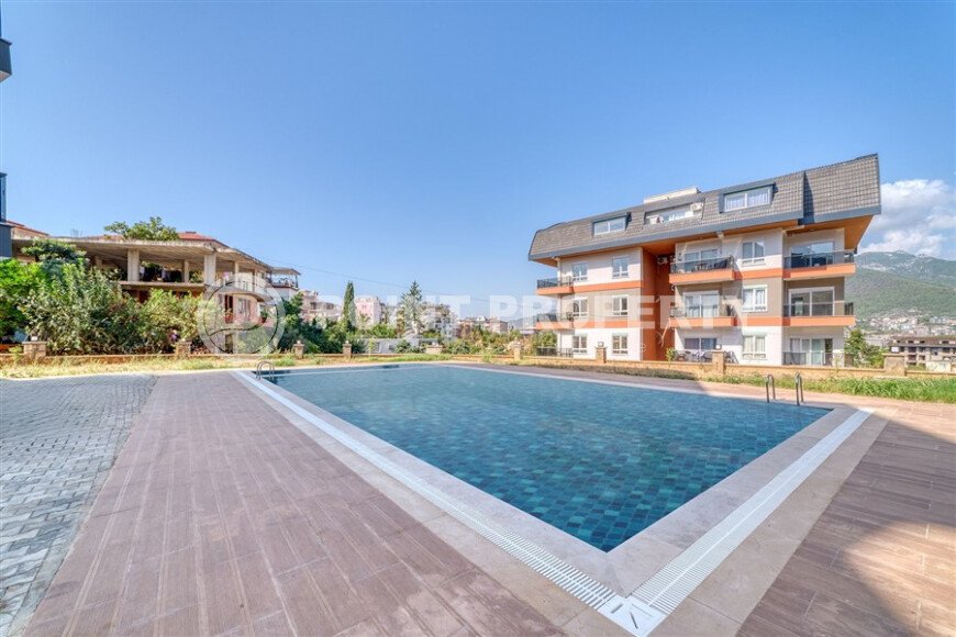 Квартира 1+1 площадью 60 м² в районе Оба, Алания-id-9494-фото-8