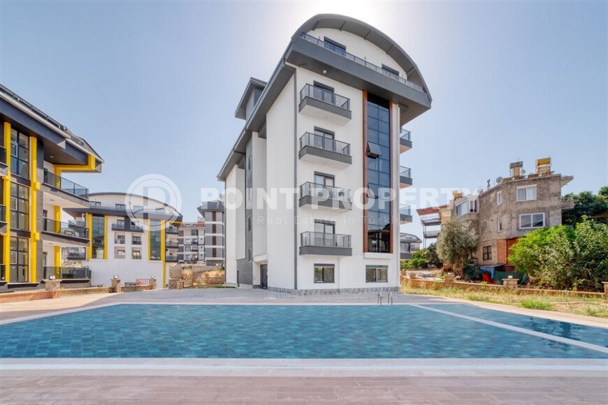 Квартира 1+1 площадью 60 м² в районе Оба, Алания-id-9494-фото-9