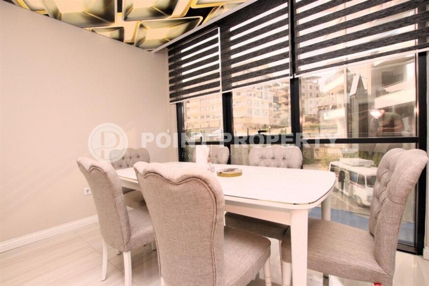 Квартира 3+1 площадью 180 м² с отдельной кухней в районе Оба, Алания-id-9495-фото-5