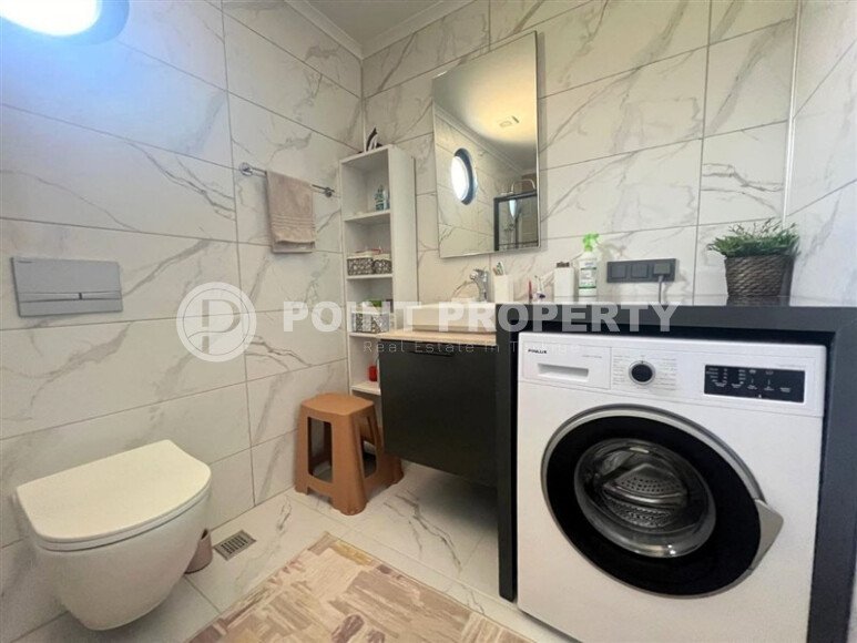 Panoramic duplex apartment 2+1 area 120 m² in the center of Alanya, Cleopatra beach area-id-9500-photo-8