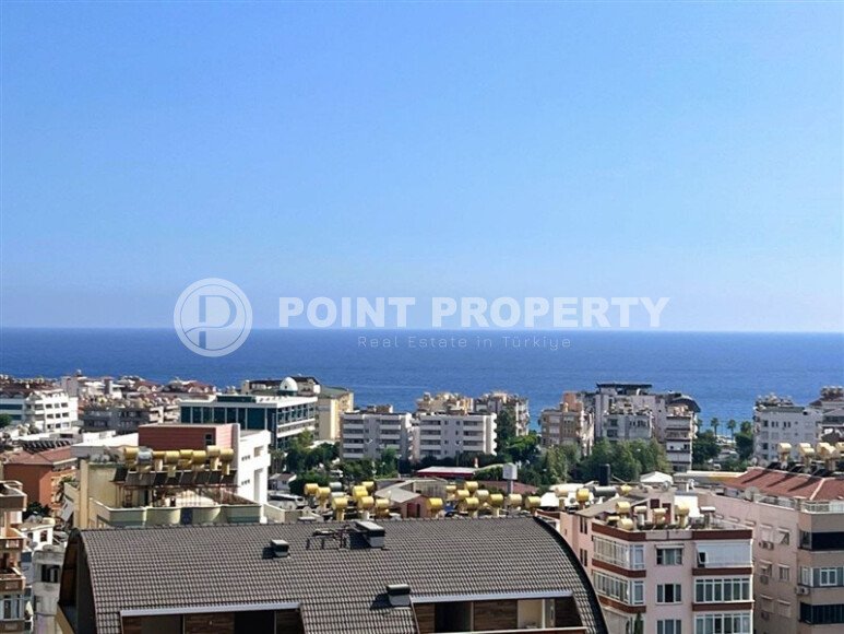 Panoramic duplex apartment 2+1 area 120 m² in the center of Alanya, Cleopatra beach area-id-9500-photo-11