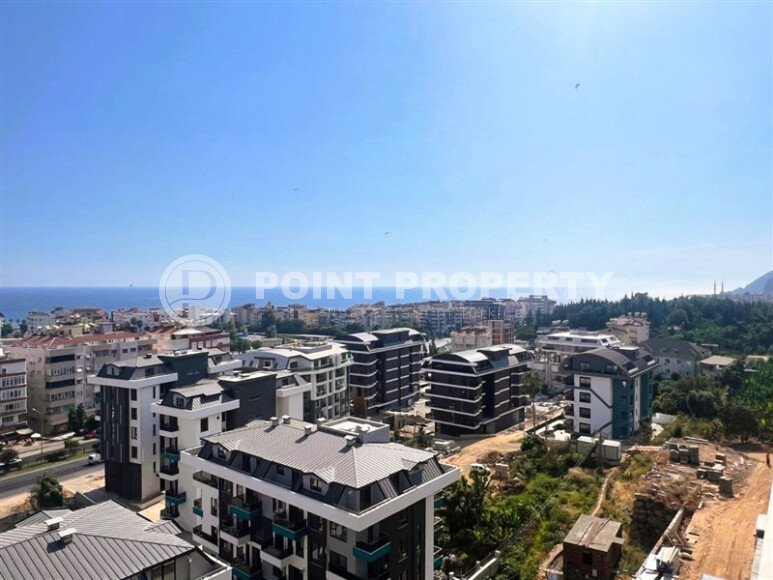 Panoramic duplex apartment 2+1 area 120 m² in the center of Alanya, Cleopatra beach area-id-9500-photo-14