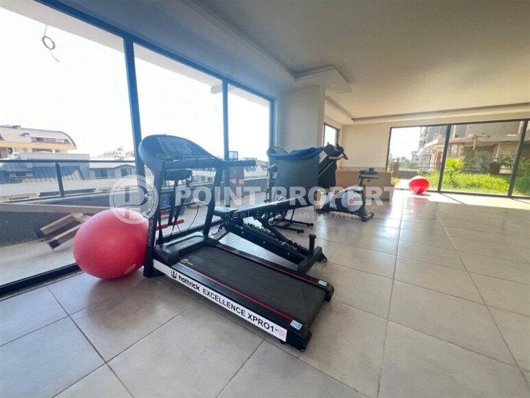 Panoramic duplex apartment 2+1 area 120 m² in the center of Alanya, Cleopatra beach area-id-9500-photo-15