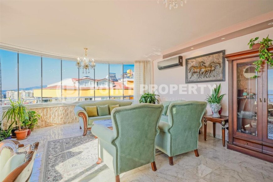 Просторная панорамная квартира 3+2 площадью 250 м² в районе Махмутлар-id-9509-фото-3