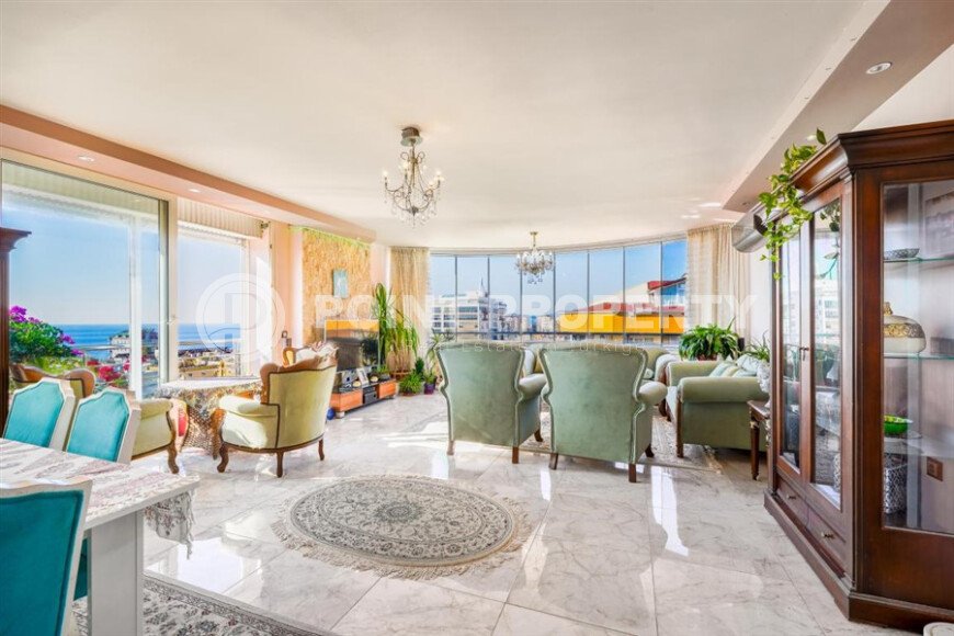 Просторная панорамная квартира 3+2 площадью 250 м² в районе Махмутлар-id-9509-фото-13