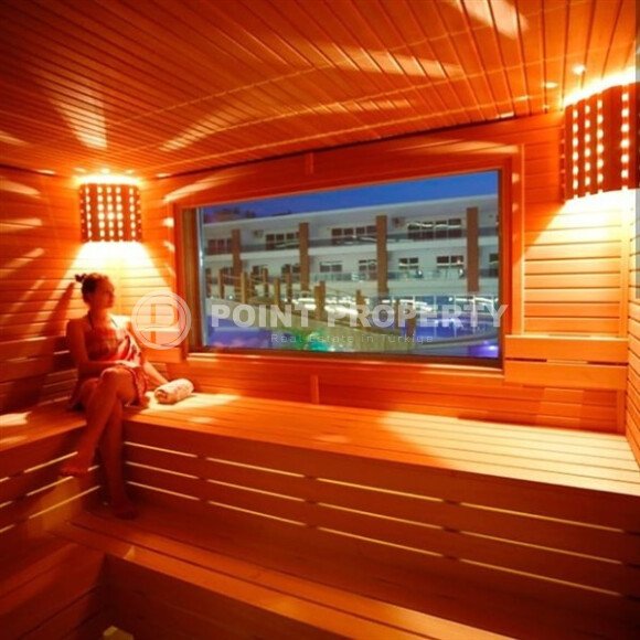 Квартира в комплексе с отельной инфраструктурой в 500 метрах от море в районе Махмутлар-id-9515-фото-14