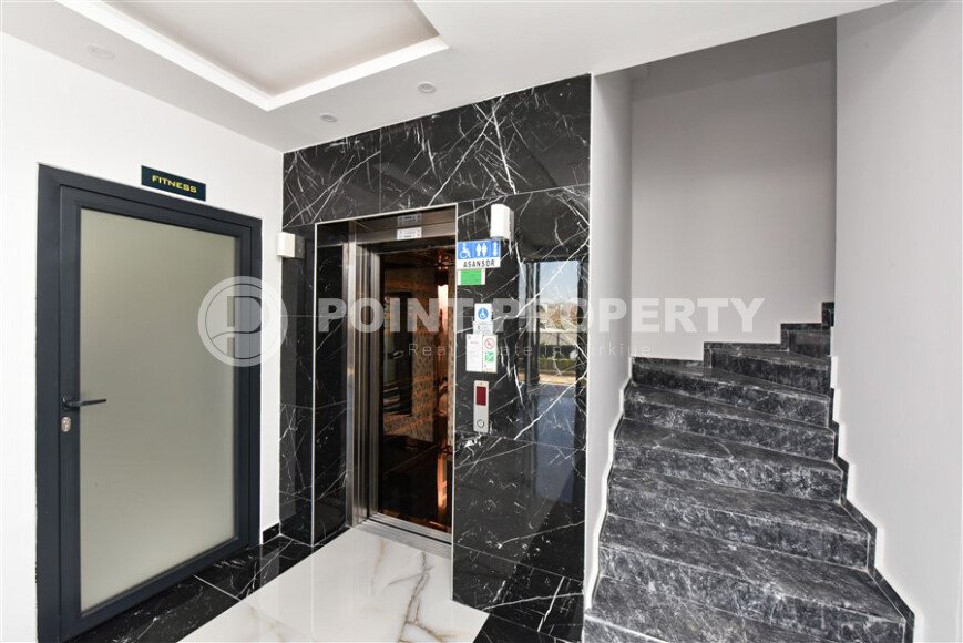 Двухуровневая квартира 2+1 площадью 85 м² в районе Конаклы-id-9520-фото-23