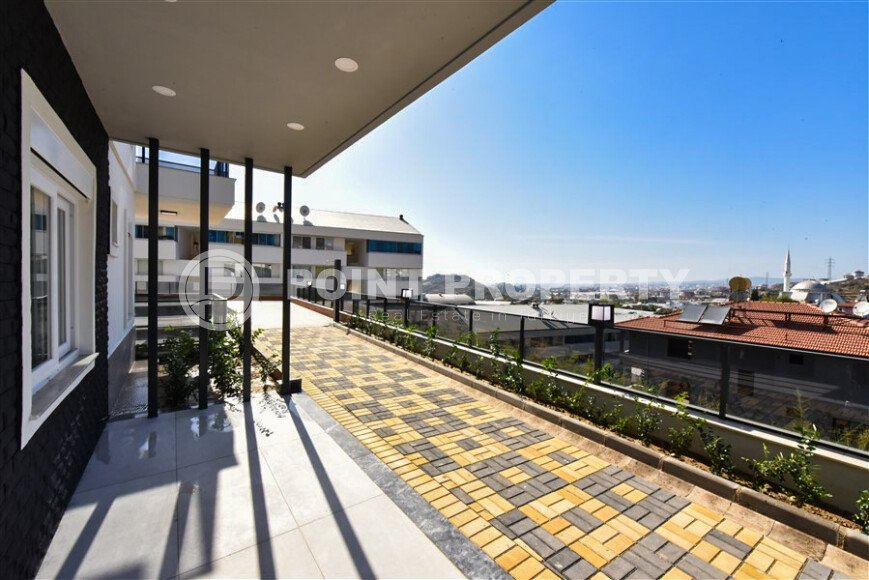 Двухуровневая квартира 2+1 площадью 85 м² в районе Конаклы-id-9520-фото-31