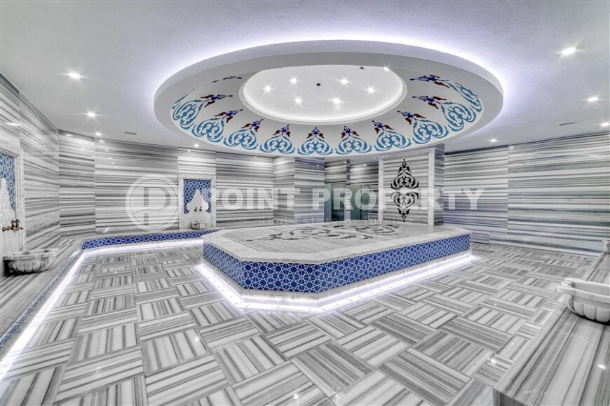 Просторная квартира 1+1 площадью 65 м² в престижном комплексе в районе Каргыджак-id-9521-фото-36