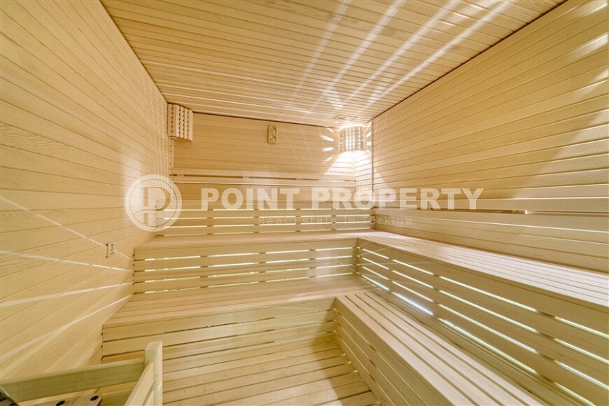 Просторная квартира 1+1 площадью 65 м² в престижном комплексе в районе Каргыджак-id-9521-фото-37