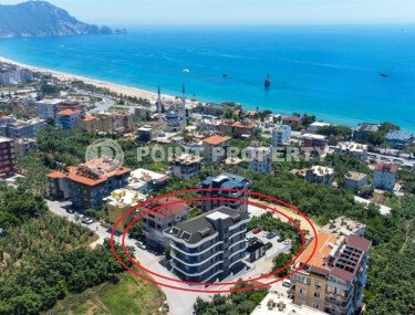 Apartments with good area in a new residential complex in installments in the Dinek area, Alanya-id-9522-photo-1