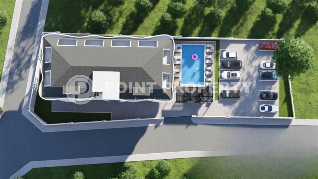 Квартиры с хорошей площадью в новом жилом комплексе в рассрочку в районе Динек, Алания-id-9522-фото-6