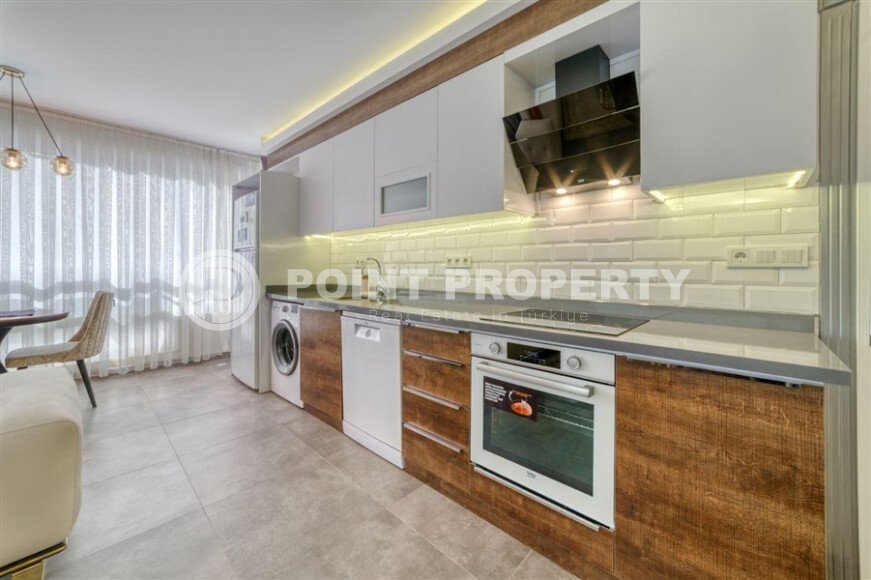 Потрясающие апартаменты 100 м² в центре Аланьи рядом с пляжем Клеопатры-id-9527-фото-5