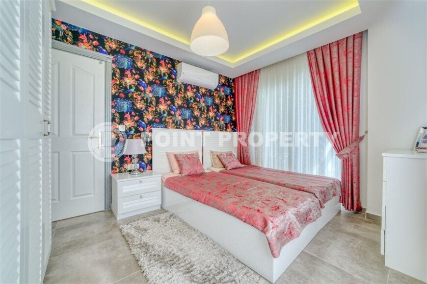 Потрясающие апартаменты 100 м² в центре Аланьи рядом с пляжем Клеопатры-id-9527-фото-7