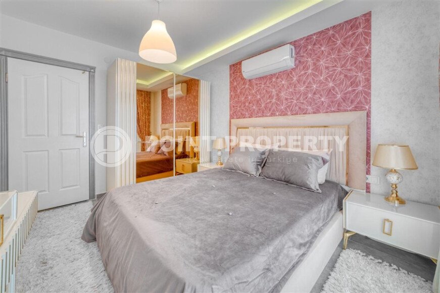 Потрясающие апартаменты 100 м² в центре Аланьи рядом с пляжем Клеопатры-id-9527-фото-10