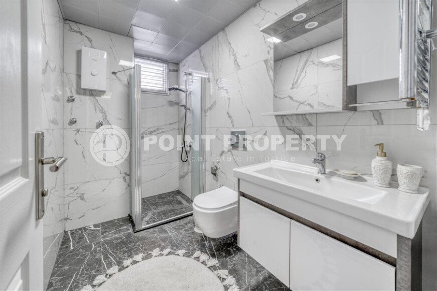 Потрясающие апартаменты 100 м² в центре Аланьи рядом с пляжем Клеопатры-id-9527-фото-12