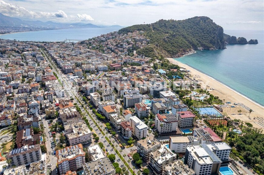 Потрясающие апартаменты 100 м² в центре Аланьи рядом с пляжем Клеопатры-id-9527-фото-21