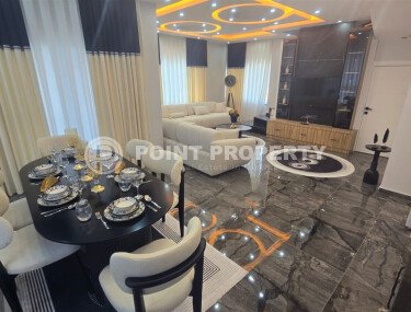 Двухуровневая квартира  140м² в районе Махмутлар, полностью укомплектованная новой мебелью и техникой.-id-9534-фото-2