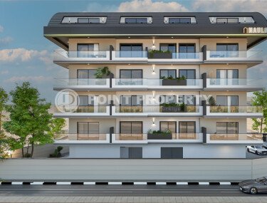 Квартиры новом жилом комплексе в районе Хасбахче, Алания-id-9539-фото-1