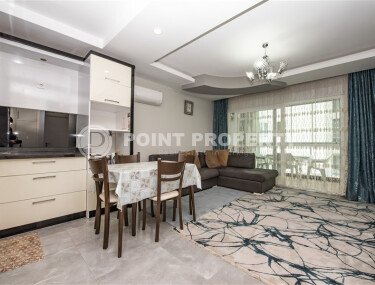 Spacious apartment 58 m² in Mahmutlar area with glazed balcony-id-9543-photo-2