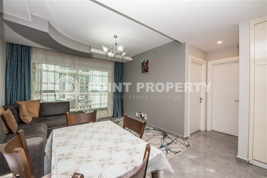 Spacious apartment 58 m² in Mahmutlar area with glazed balcony-id-9543-photo-4