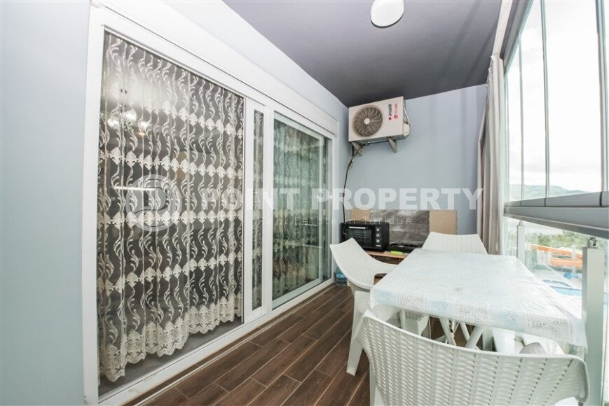 Spacious apartment 58 m² in Mahmutlar area with glazed balcony-id-9543-photo-7