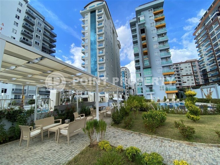 Spacious apartment 58 m² in Mahmutlar area with glazed balcony-id-9543-photo-9