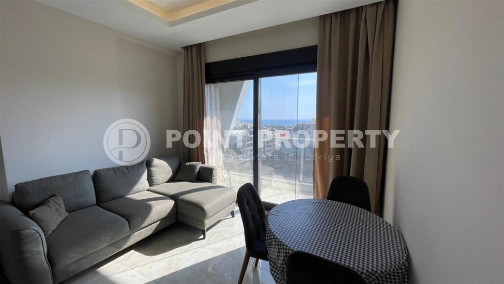 Sunny apartment 50 m² with sea views in a premium complex in Mahmutlar-id-9547-photo-3