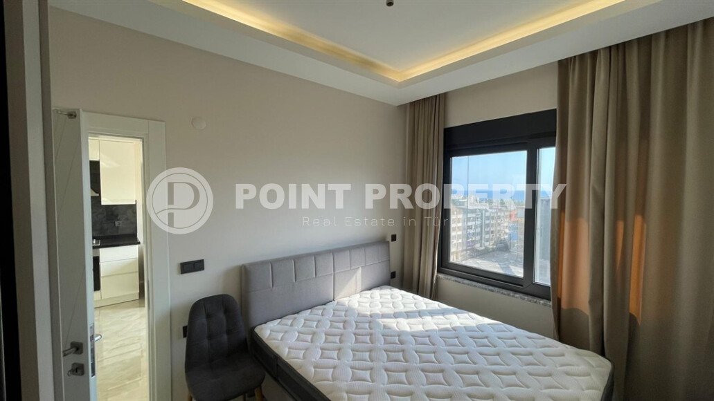 Sunny apartment 50 m² with sea views in a premium complex in Mahmutlar-id-9547-photo-4