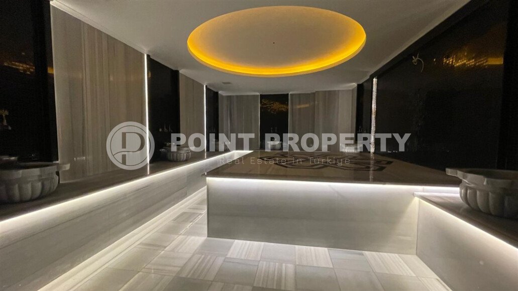 Sunny apartment 50 m² with sea views in a premium complex in Mahmutlar-id-9547-photo-11