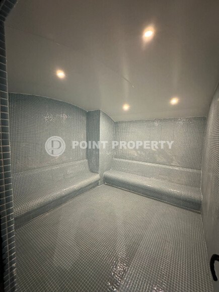 Квартира в современном жилом комплексе со своей большой территорией в районе Махмутлар, укомплектованная новой техникой.-id-9548-фото-19