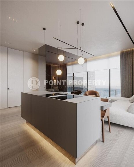 Квартира 1+1 площадью 60 м² в премиальном комплексе на первой линии в районе Махмутлар, Алания-id-9558-фото-2