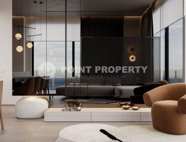 Квартира 1+1 площадью 60 м² в премиальном комплексе на первой линии в районе Махмутлар, Алания-id-9558-фото-4