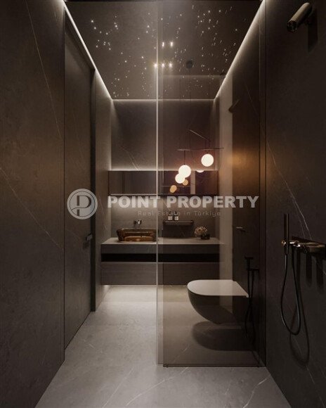 Квартира 1+1 площадью 60 м² в премиальном комплексе на первой линии в районе Махмутлар, Алания-id-9558-фото-12