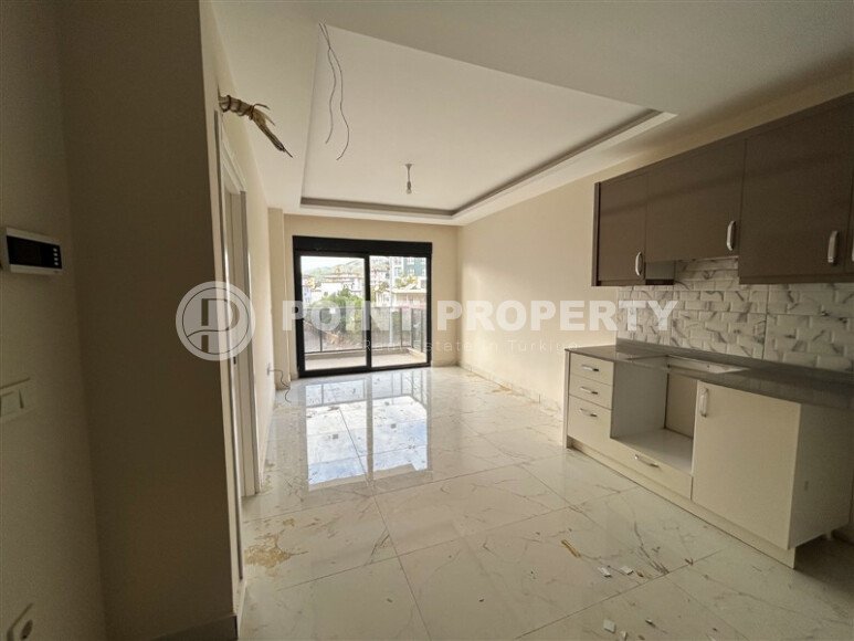 Новая квартира 1+1 площадью 50 м² в районе Оба, Алания-id-9559-фото-1
