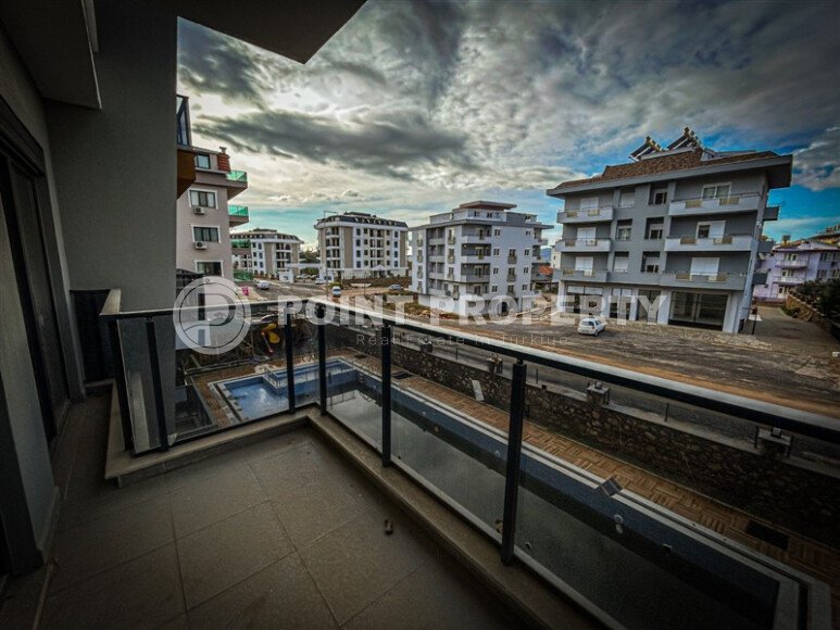 Новая квартира 1+1 площадью 50 м² в районе Оба, Алания-id-9559-фото-7