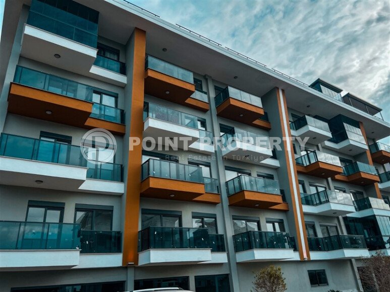 Новая квартира 1+1 площадью 50 м² в районе Оба, Алания-id-9559-фото-15