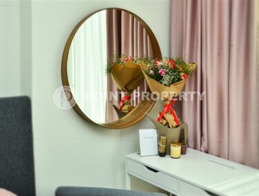 Квартира 1+1 площадью 55 м² с панорамным видом на море в районе Махмутлар-id-9563-фото-3