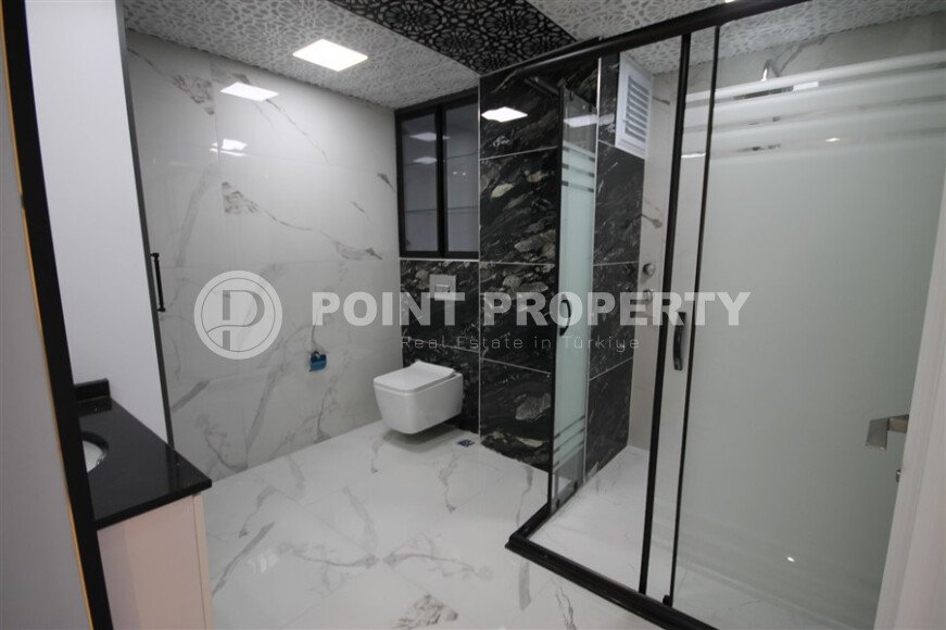 Семейная квартира 3+1, 160 м² в центре Аланьи с просторным балконом и камином-id-9564-фото-17