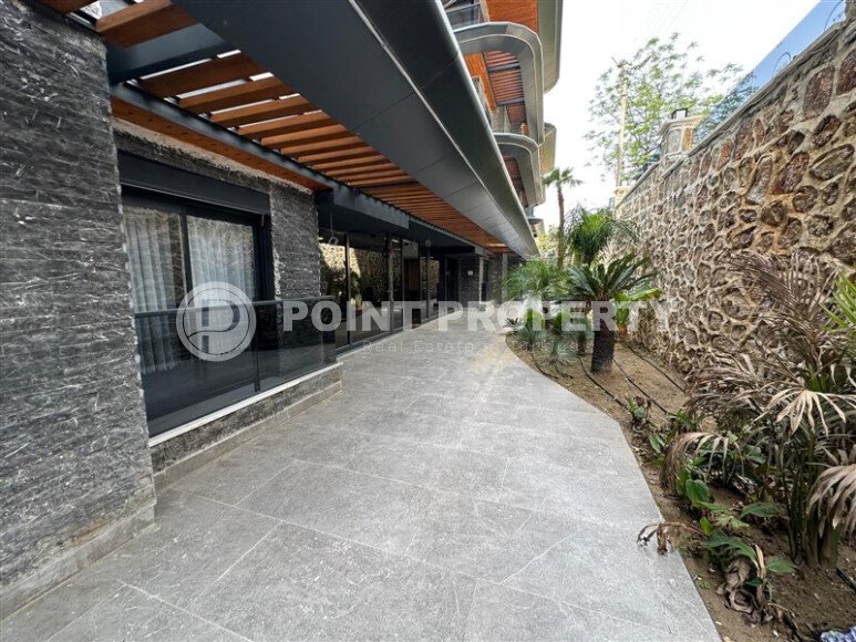 Квартира 1+1, 45 м² с видом на море и крепость в стильном клубном комплексе в центре Аланьи-id-9565-фото-22