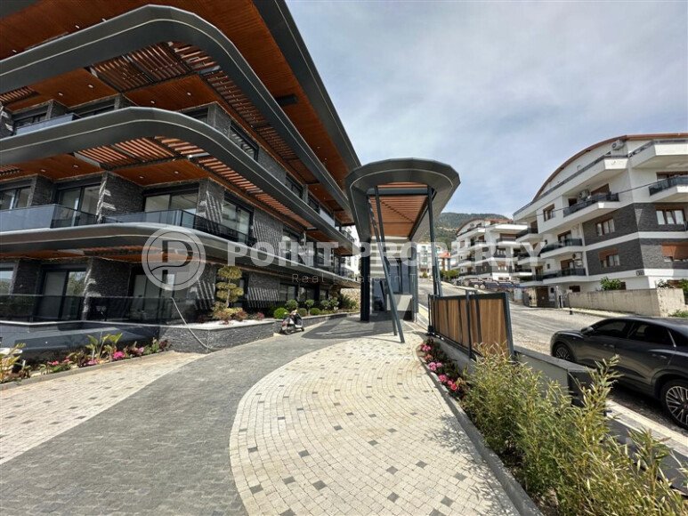 Квартира 1+1, 45 м² с видом на море и крепость в стильном клубном комплексе в центре Аланьи-id-9565-фото-26