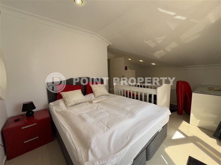 Large two-level apartment 3+1 with an area of 235 m² in the Saray area, the center of Alanya-id-9567-photo-41