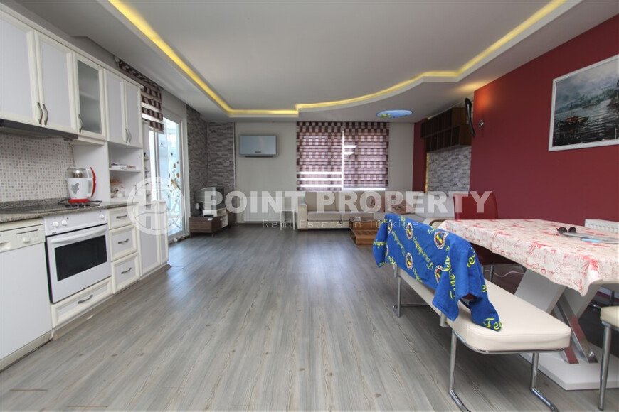 Квартира 2+1 площадью 130 м² с застеклённым балконом в престижном районе Джикджилли-id-9568-фото-1