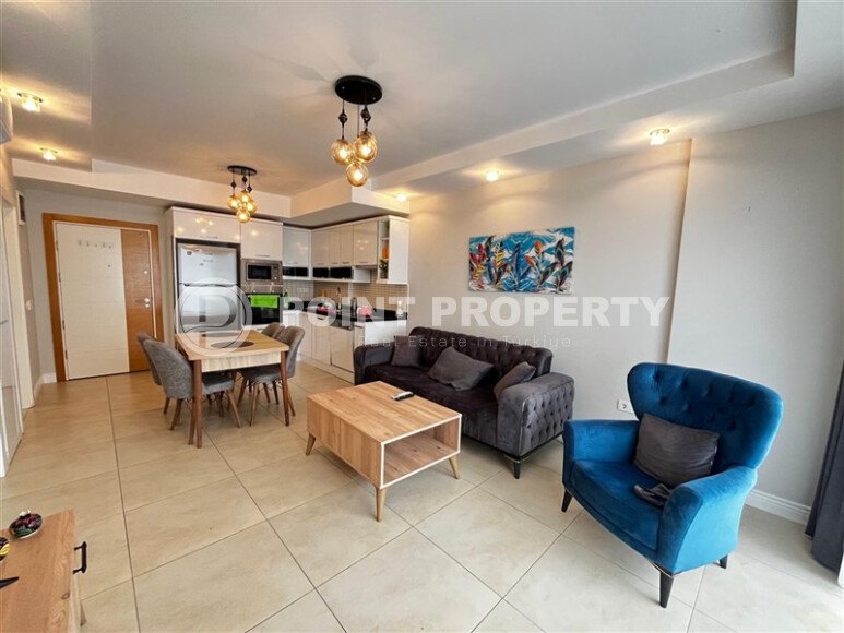 Квартира 1+1 площадью 75 м² с видом на море и крепость в районе Джикджилли-id-9570-фото-2