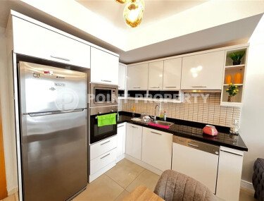 Квартира 1+1 площадью 75 м² с видом на море и крепость в районе Джикджилли-id-9570-фото-4