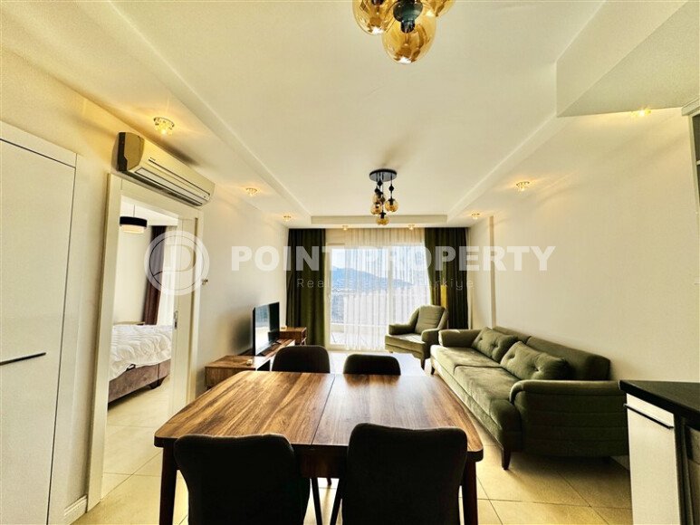 Квартира 1+1 площадью 55 м² с видом на море и горы в престижном районе Джикджилли-id-9571-фото-2