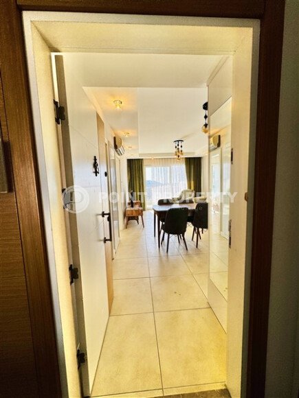 Квартира 1+1 площадью 55 м² с видом на море и горы в престижном районе Джикджилли-id-9571-фото-3