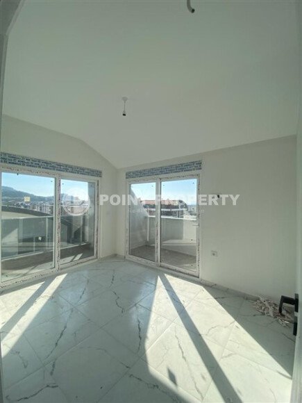 Duplex apartment 2+1, 110 m² with sea view in elite area Kargicak-id-9572-photo-7